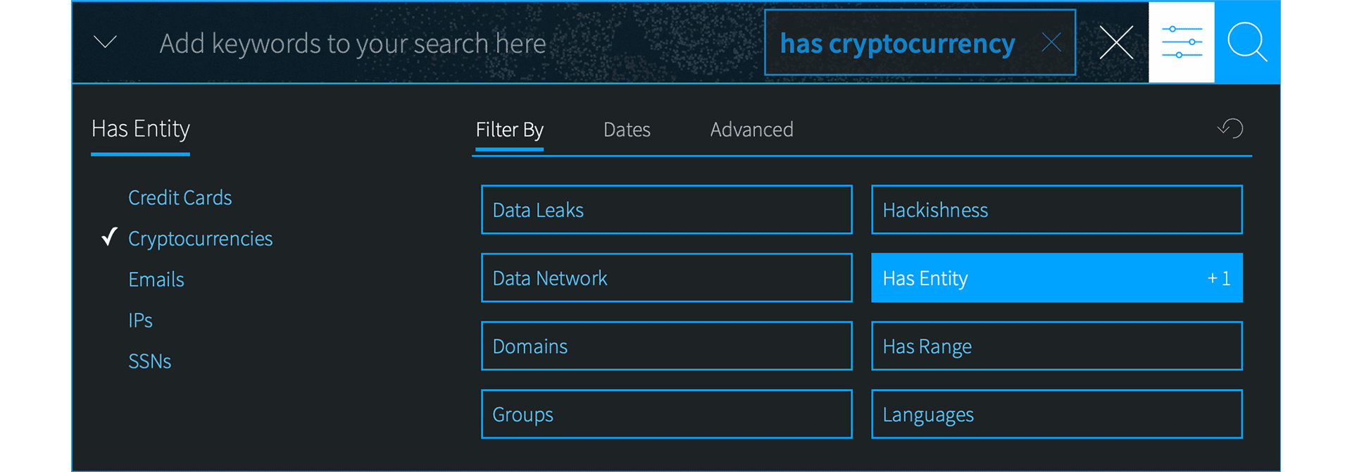 Vision app - filters